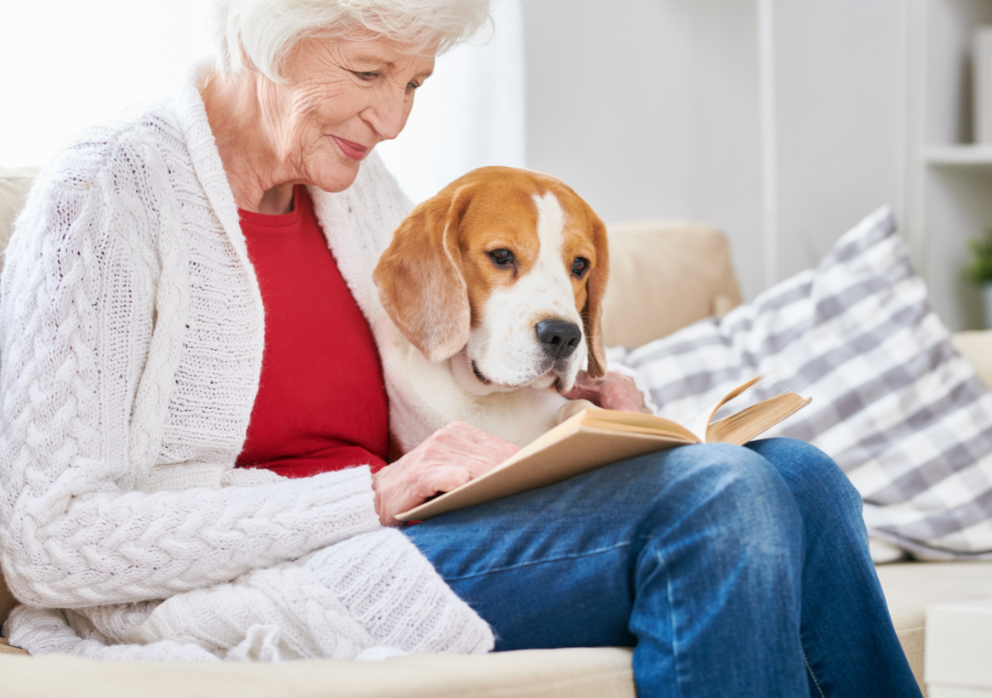 Aging well at home with pet